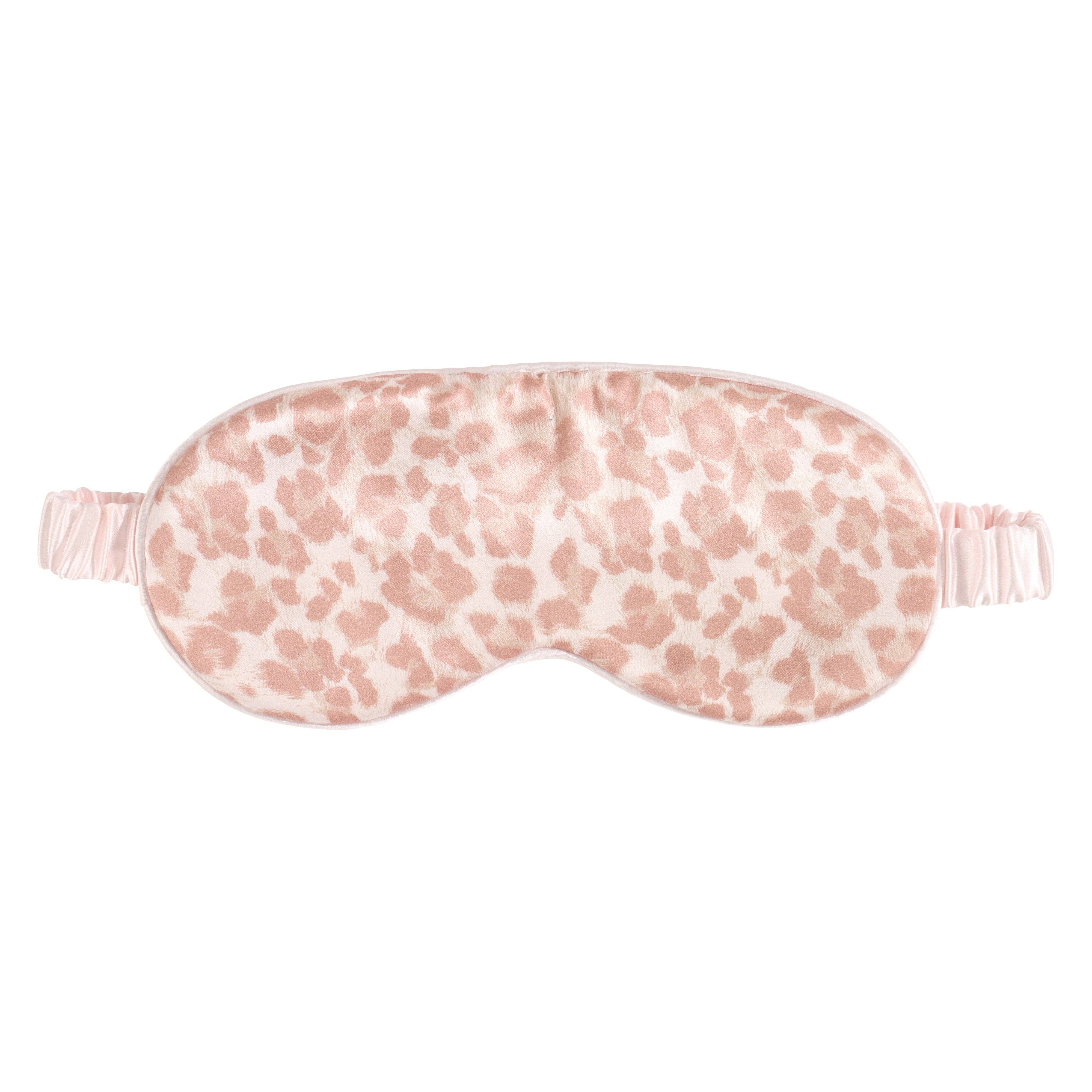 Blissy - Wholesale Sleep/Eye Mask - Sleep Mask - Nicole Miller - Mauve Cheetah1