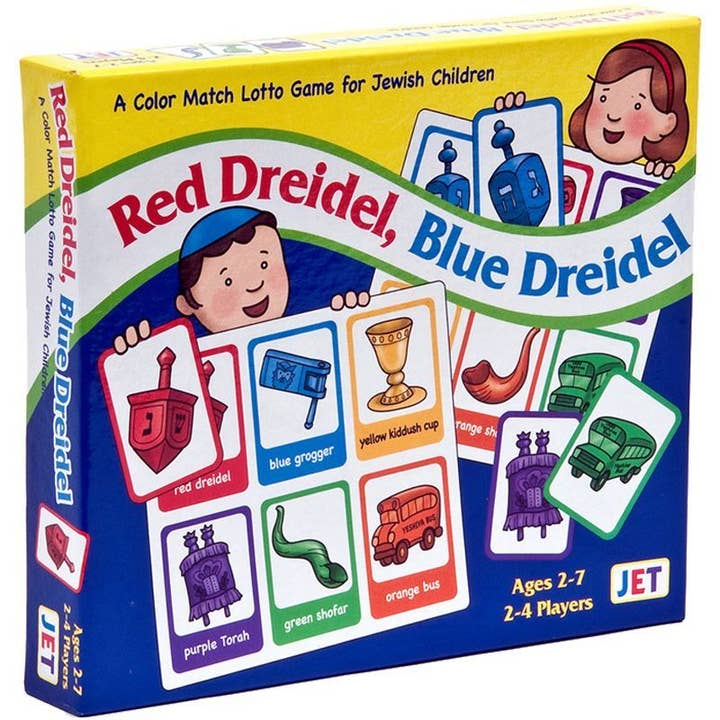 Red Dreidel, Blue Dreidel Game for wholesale by Rite lite