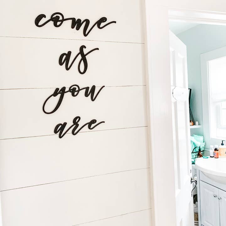 SBG Co. - Wholesale Sign - Come as you are4