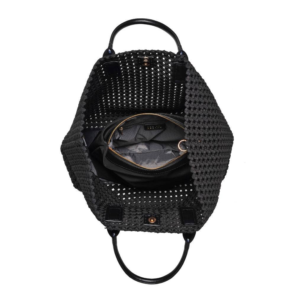 Sol and Selene - Vendita all'ingrosso Borsa tote - Donna - Borsa Grande Intrecciata a Mano Solstice8