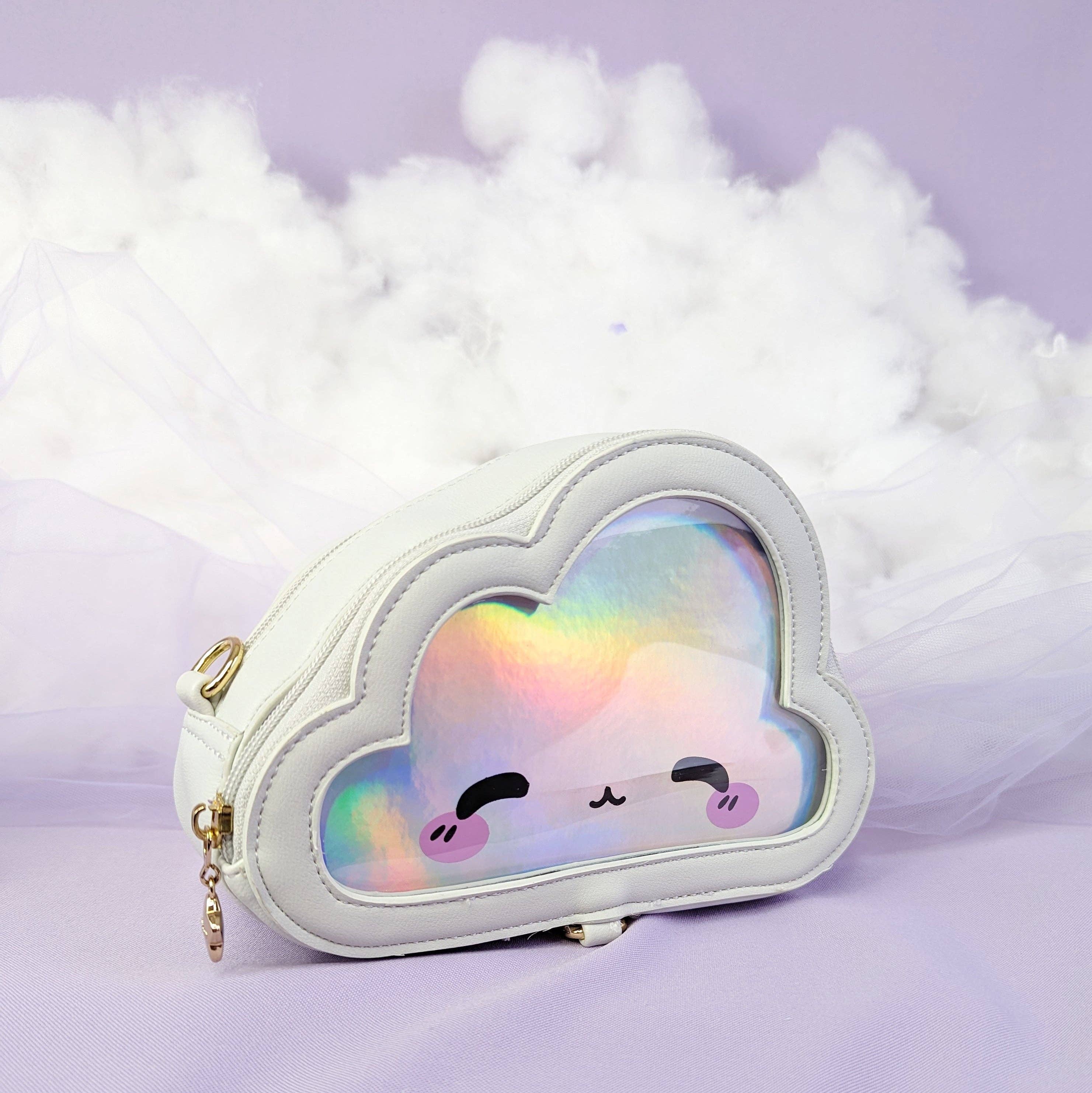 Kittynaut - Wholesale Crossbody Bag - Women's - Cloud Ita Bag - Holographic - Small4