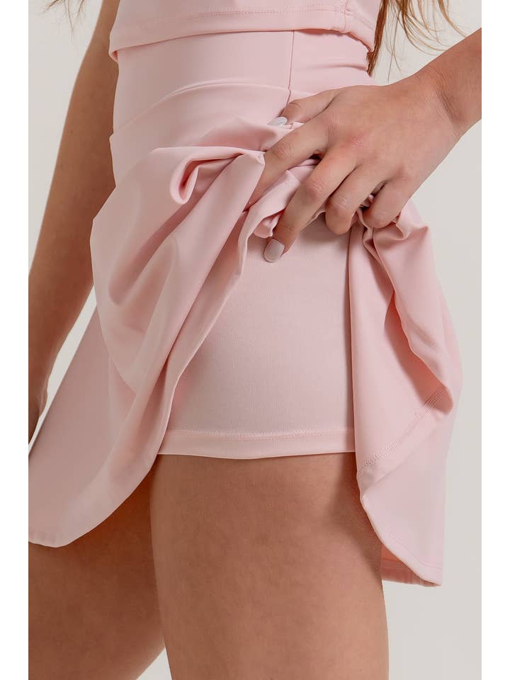 Active Basic | Active USA - Wholesale Athletic Skirt - Women's - Flare Workout Mini Skirt13