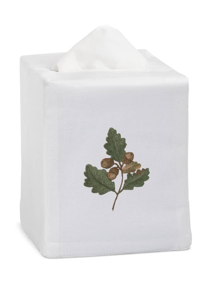 Couverture de boîte à mouchoirs gland pour la vente par Henry Handwork