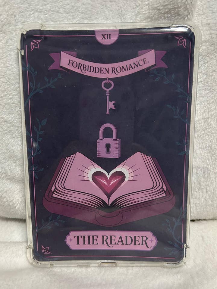 The reader tarot style kindle e reader insert card for clear case, kindle accessory decoration, kindle, paperwhite, oasis for wholesale by Bookbestiesuk