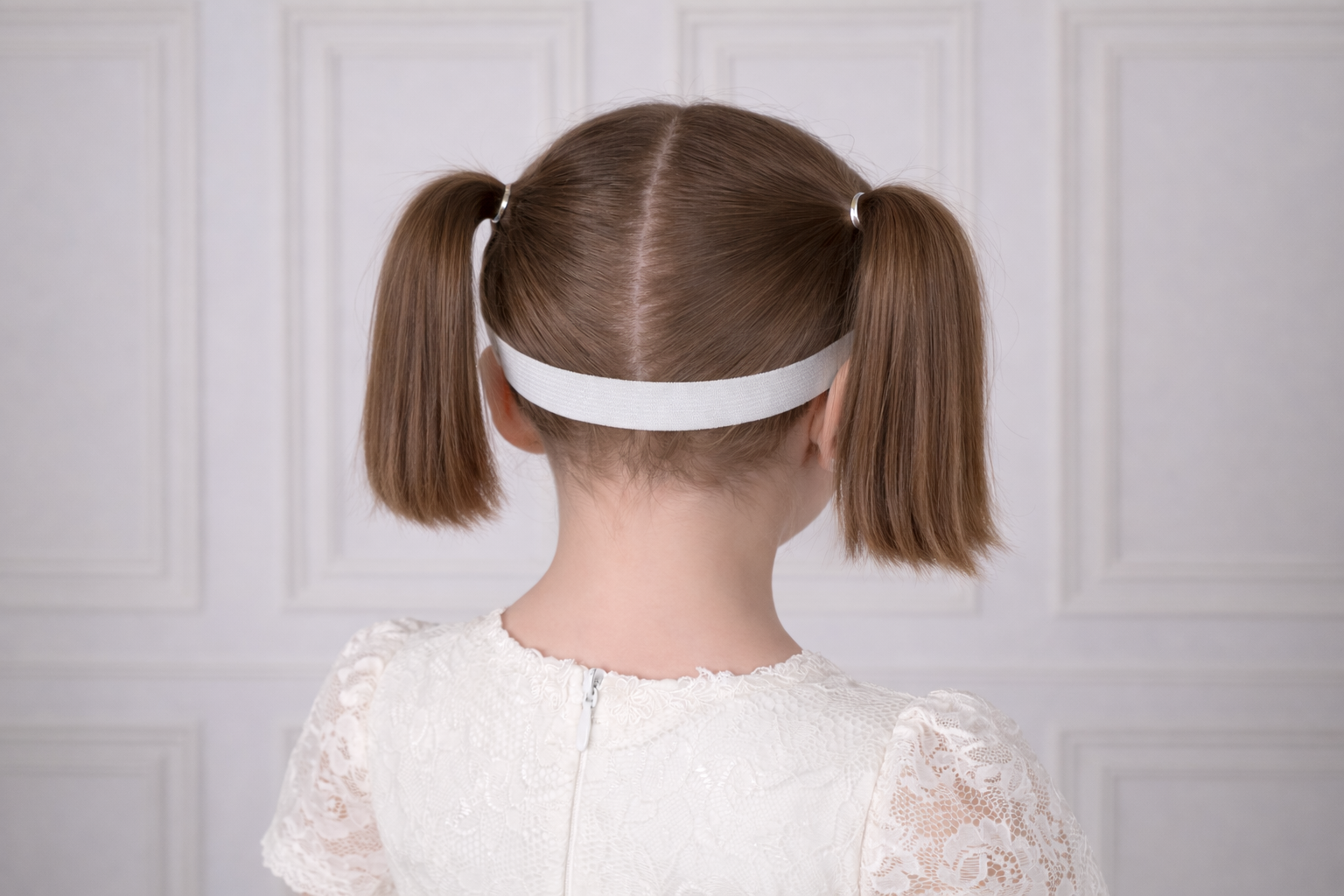 Bajabella - Vente Bandeau – bébé - Serre-tête en satin pour filles avec nœud, serre-tête élégant2