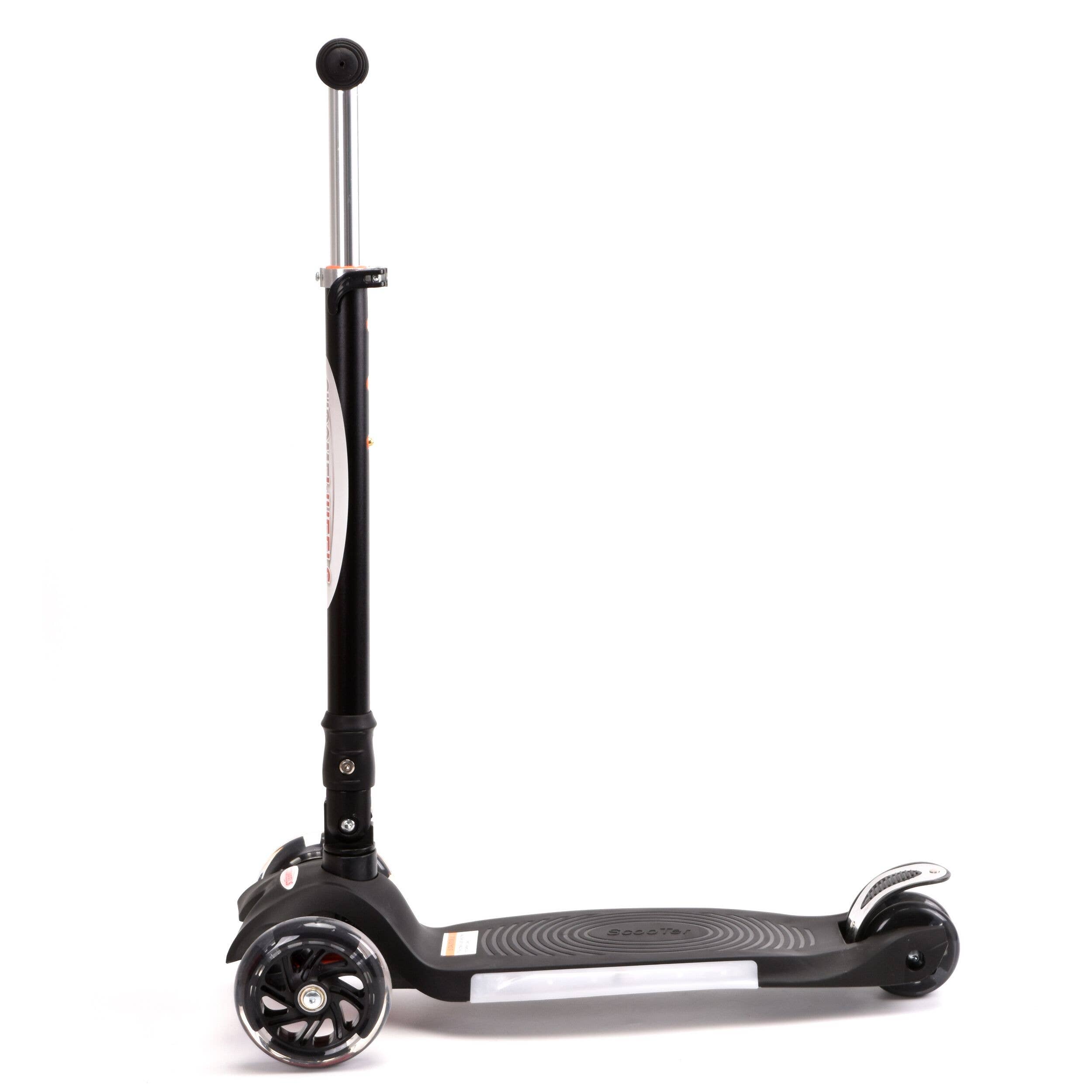 XHong Group Inc. - Wholesale Bike/Scooter - Kids - Chromewheels Wheels Larege Foldable Cliding Scooter  Black1