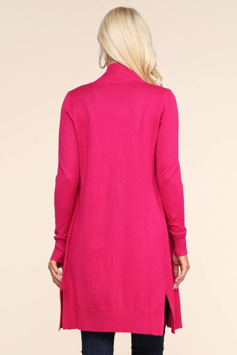 NINEXIS - Vente Cardigan – femme - AWOCAL311_CARDIGAN OUVERT À MANCHES LONGUES AVEC POCHES LATÉRALES27