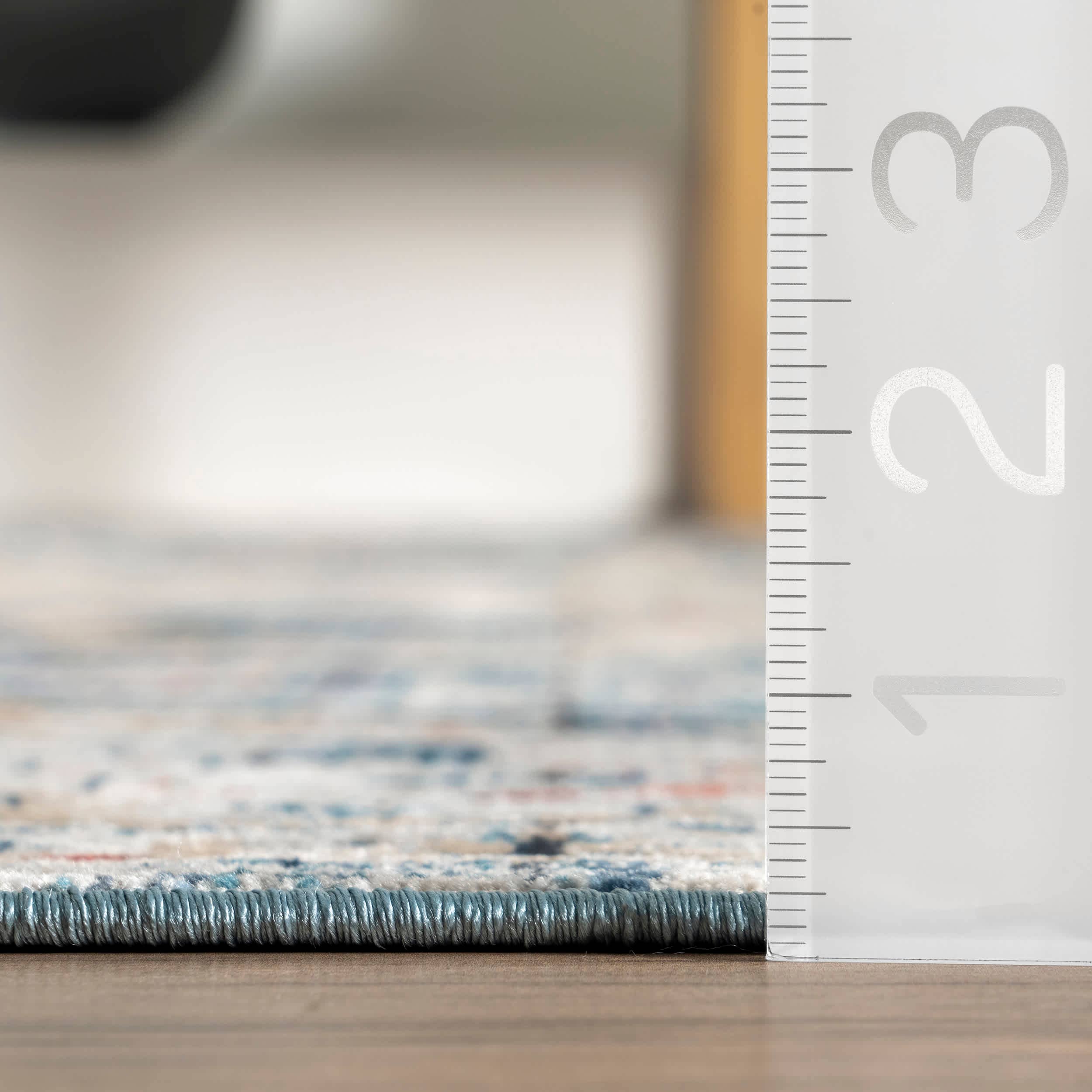 Grey Josephine Winged Cartouche Area Rug for wholesale on Faire1