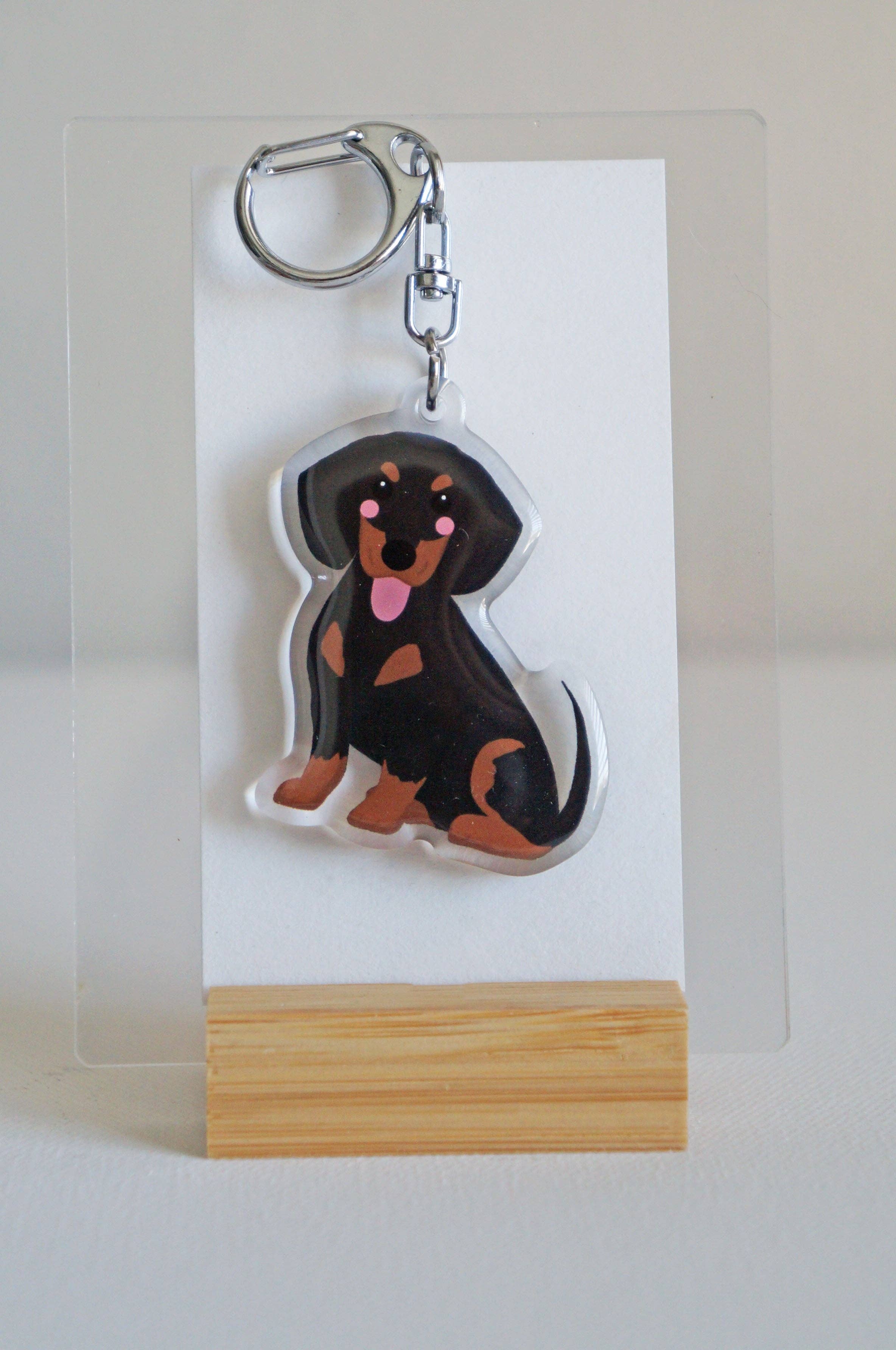 kiwi & WILLOW - Wholesale Keychain - Unisex - Dachshund Epoxy Keychain6