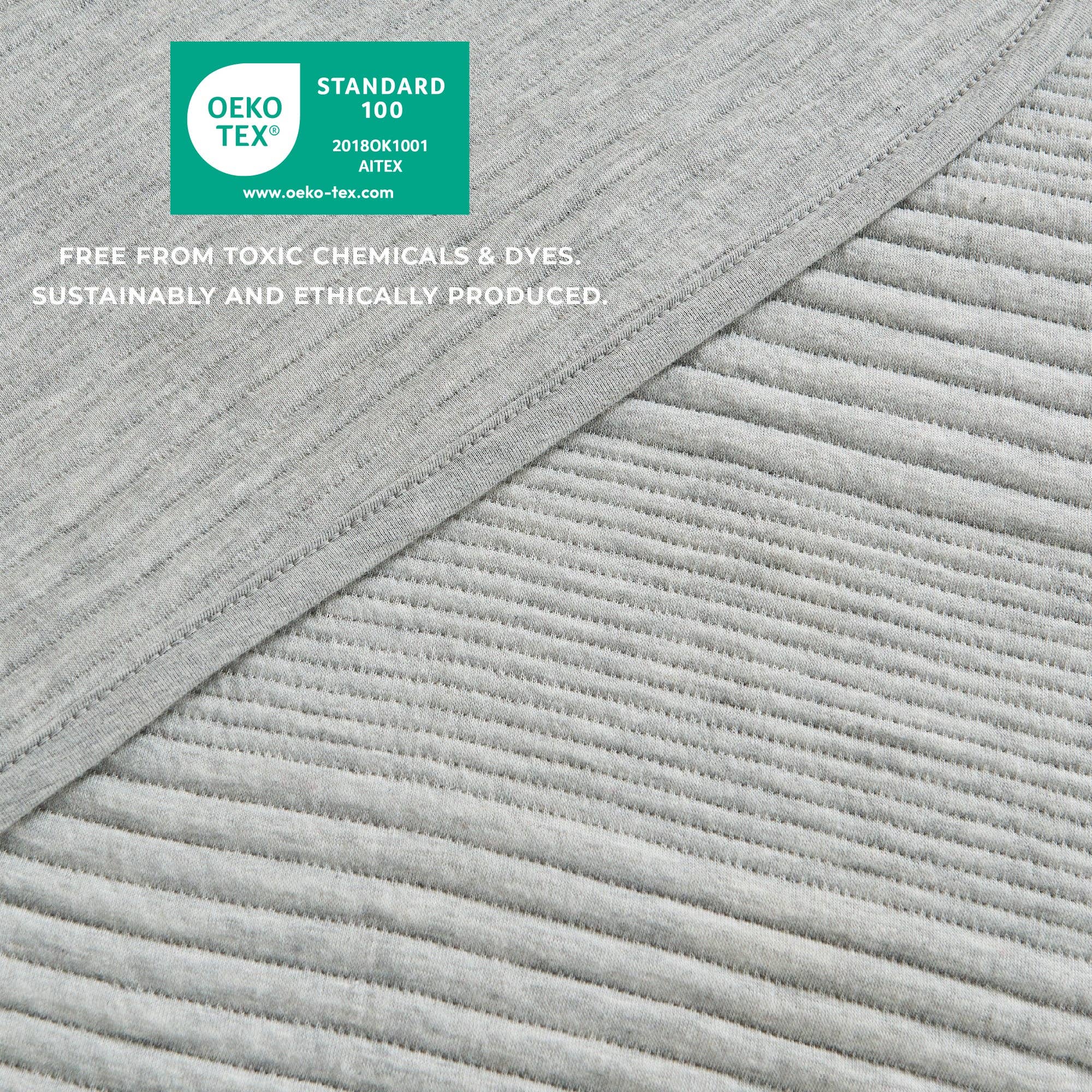 BH Collective - Wholesale Bedding Set - Quilt & Sham Set - Soft, Jersey Knit - Natalie Collection13