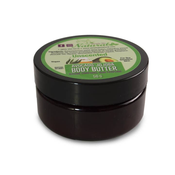 Simply GO Natural Cosmetics - Wholesale Body Balm/Butter - Body Butter - Avocado-Shea-Jojoba- Whipped-Unscented