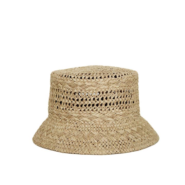 Augustine Hat Co. - Wholesale Straw Hat - Women's - Capri - Raffia Bucket Hat2