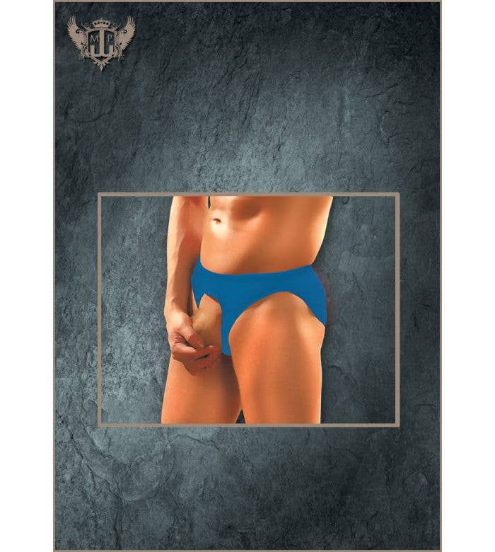 Lingerie Mart - Wholesale Underwear - Men's - Male Power Nylon Spandex Pouchless Brief MPPAK8261