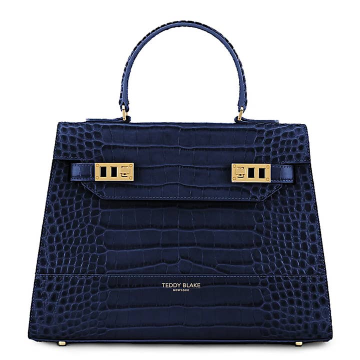 Kim Croco 14" - Dark Blue for wholesale by Teddy Blake
