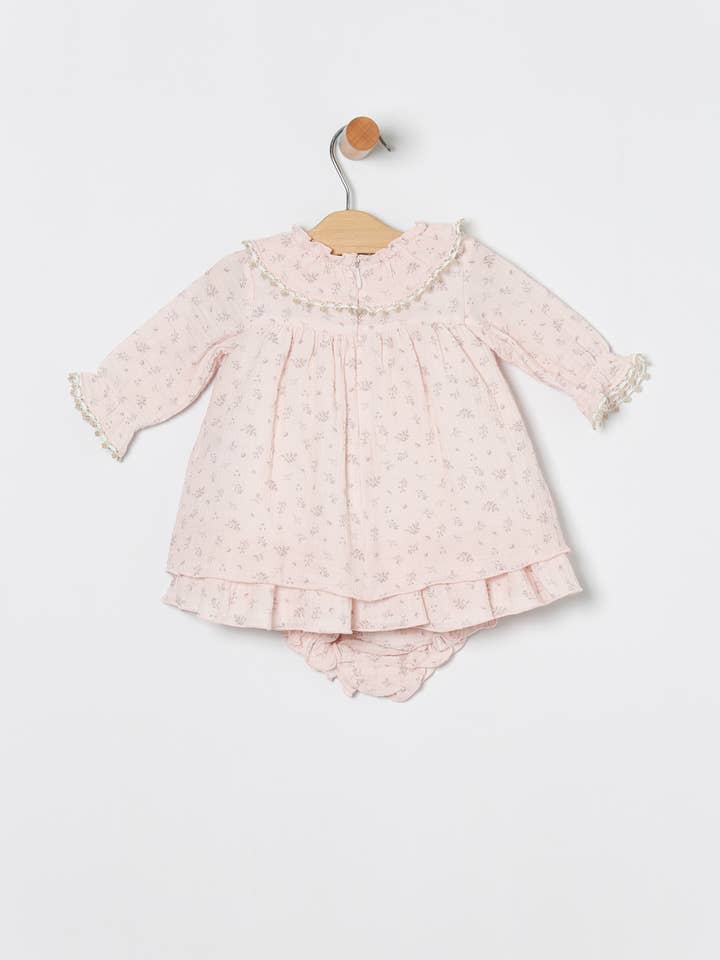 Rose Vestido Braga com estampa floral para venda a revendedores na Faire0