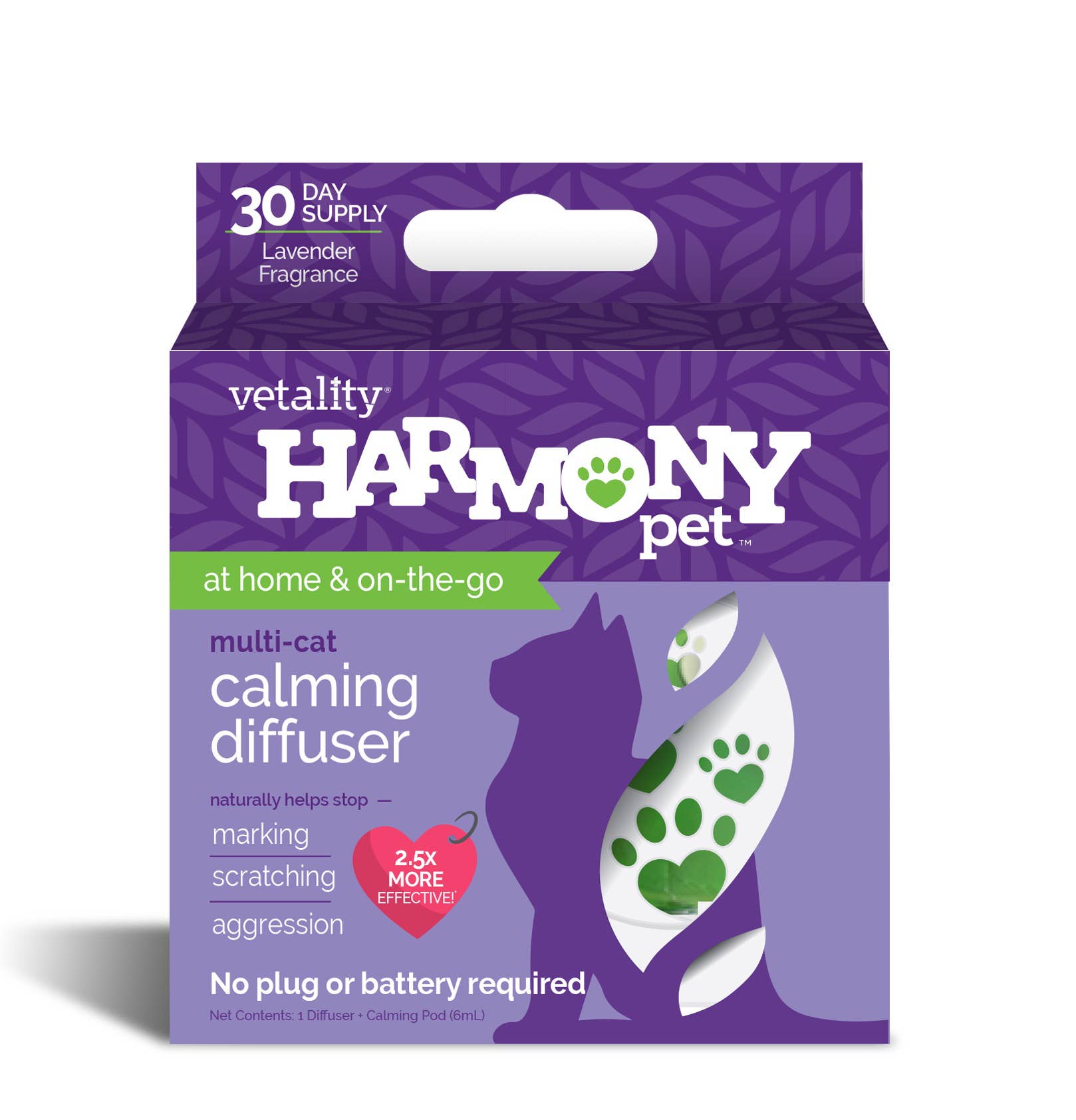 Pet Palette Distribution - Wholesale Pet Deodorizing Spray - Vetality Harmony Pet Calming Home Diffuser for Cats