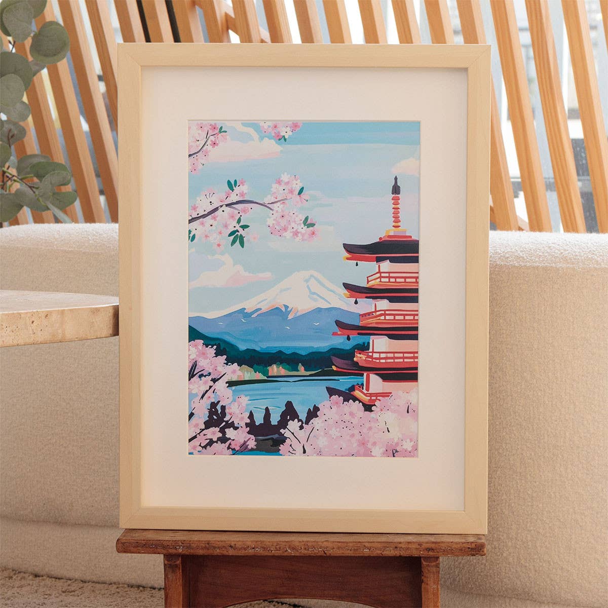 La Petite Épicerie - Wholesale DIY Craft Kit - Paint by Numbers Kit - Mount Fuji1