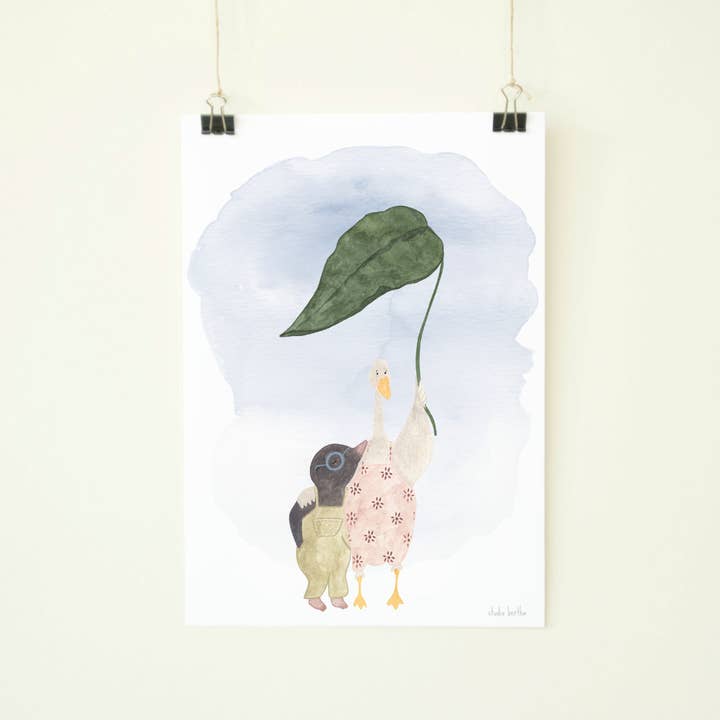 Imprimer - nous allons survivre à la pluie pour la vente par Studio Bertha