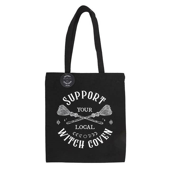 Something Different Wholesale – wholesale Tote bag – Unisex – Support Your Local Witch Coven Polycotton Tote Bag1
