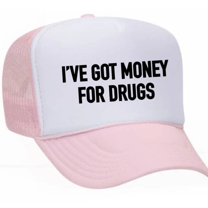 Inappropriate Trucker Hats - Vente Casquette de camionneur – unisexe - Casquette de camionneur I've Got Money for Drugs4
