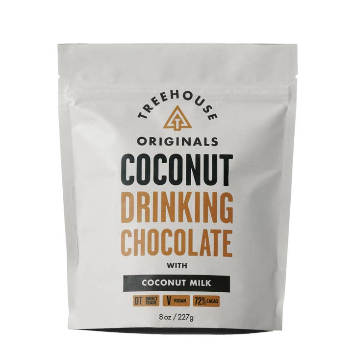 Bulk Coconut Milk Dark Hot Chocolate | Vegan for wholesale by Treehouse Originals
