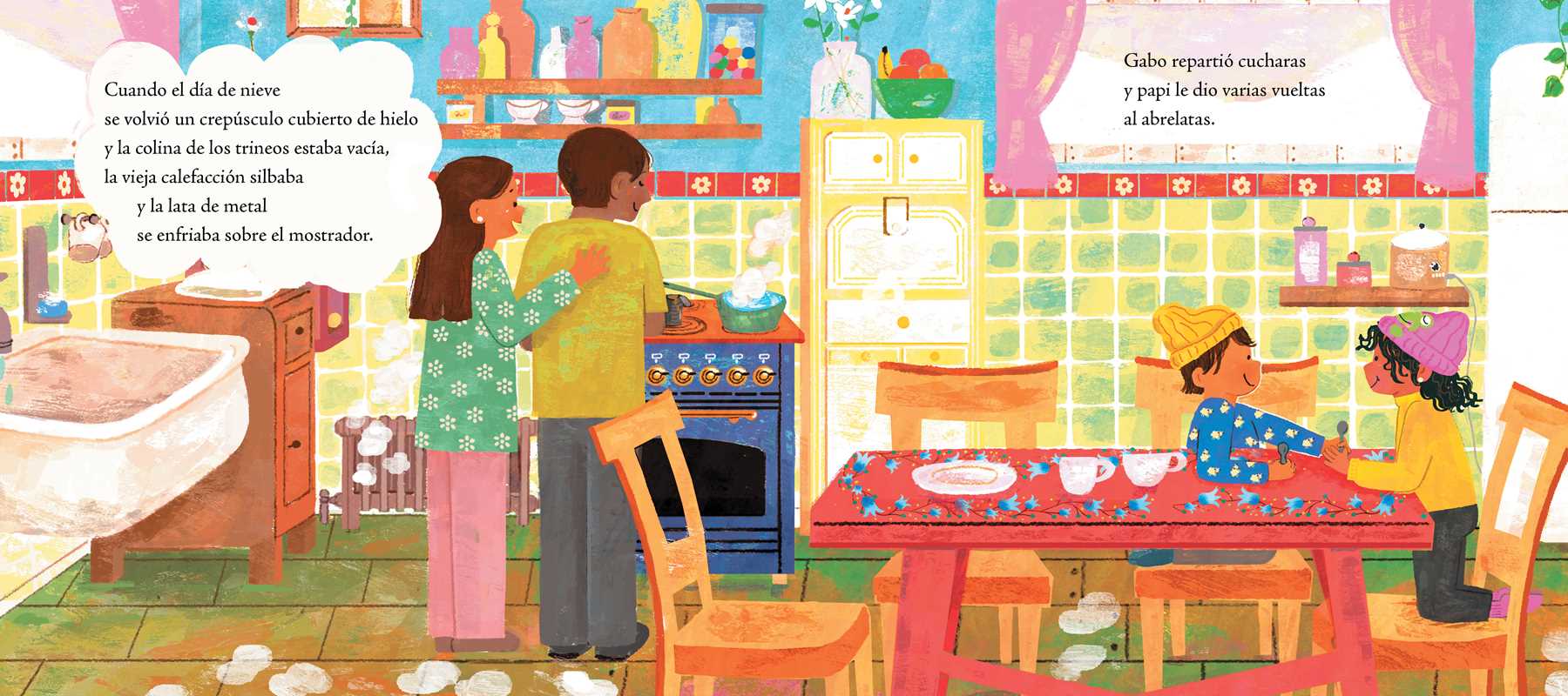 Simon & Schuster - Wholesale Preschool Book (3-5) - Un trineo para Gabo (A Sled for Gabo) by Emma Otheguy5