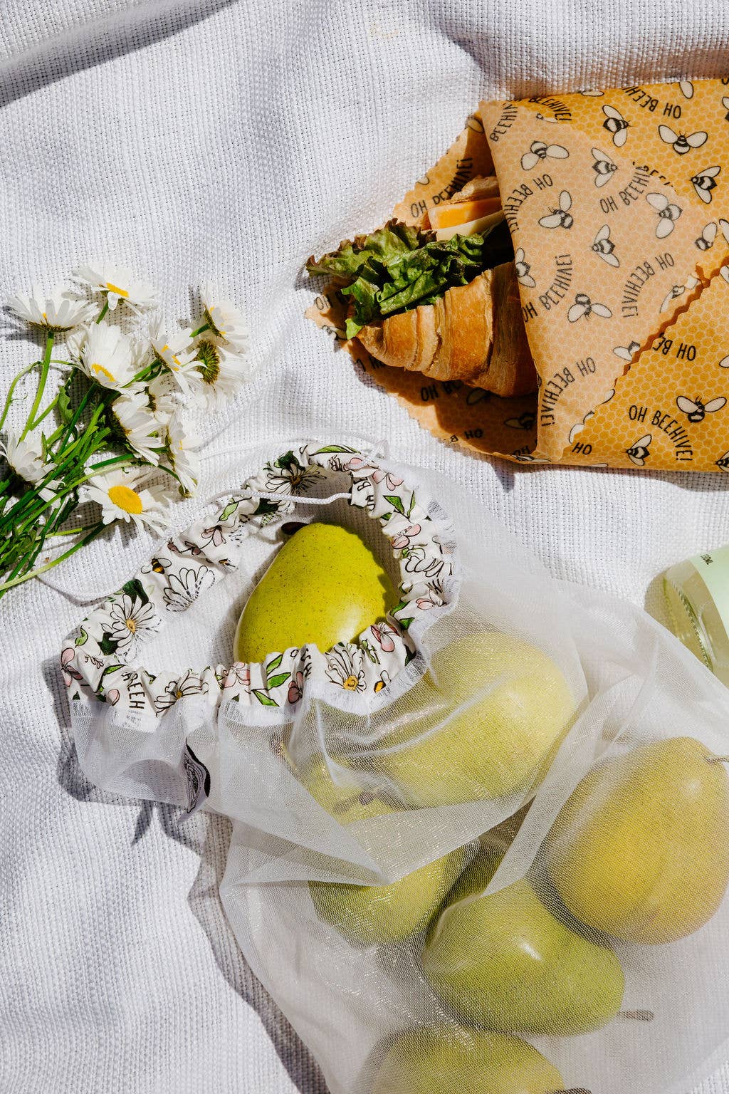 Oh Beehive: Eco Goods Co. - Wholesale Food Storage Wrap/Bag - Buzzy Bees Variety Pack8