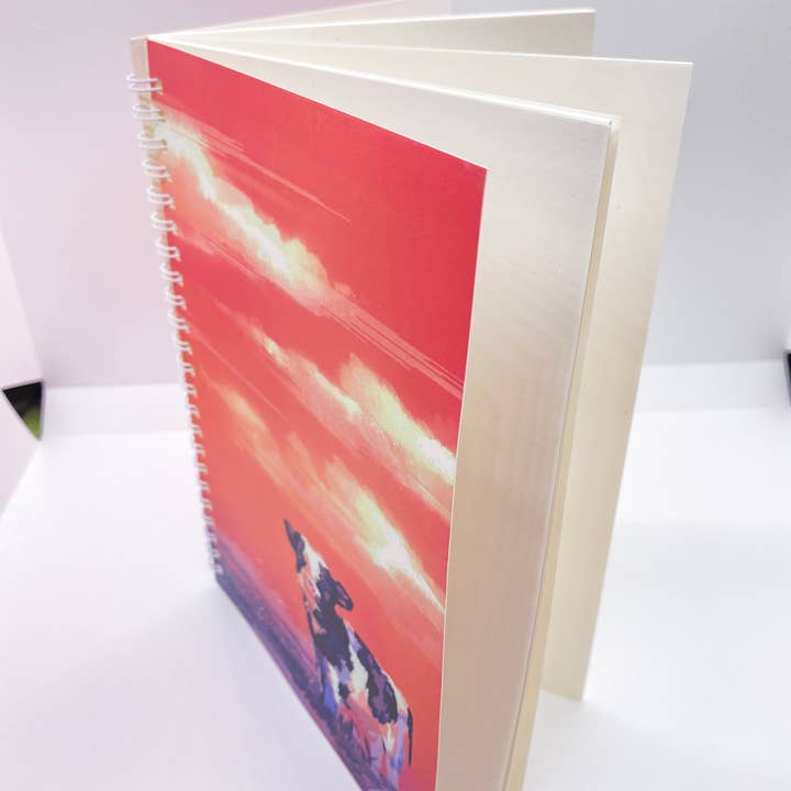 rosefinchie - Wholesale Scrapbook - Friendly Cow Stickerbook with Scraper and Bonus Cow Sticker2