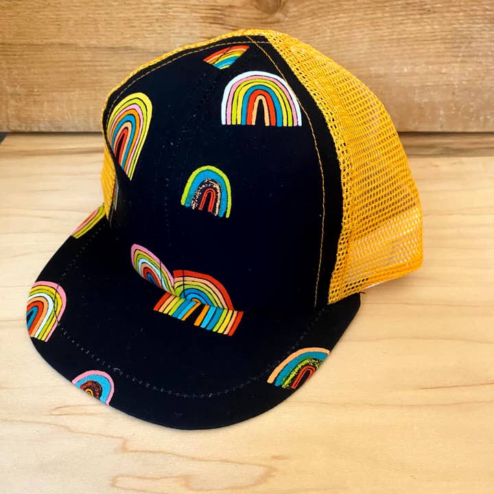 Baby/Toddler Trucker Hat Rainbow for wholesale by Blowfish Designs