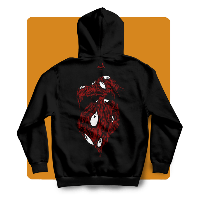 fioAgua - Vendita all'ingrosso Felpa con cappuccio - Unisex - felpa dodo2