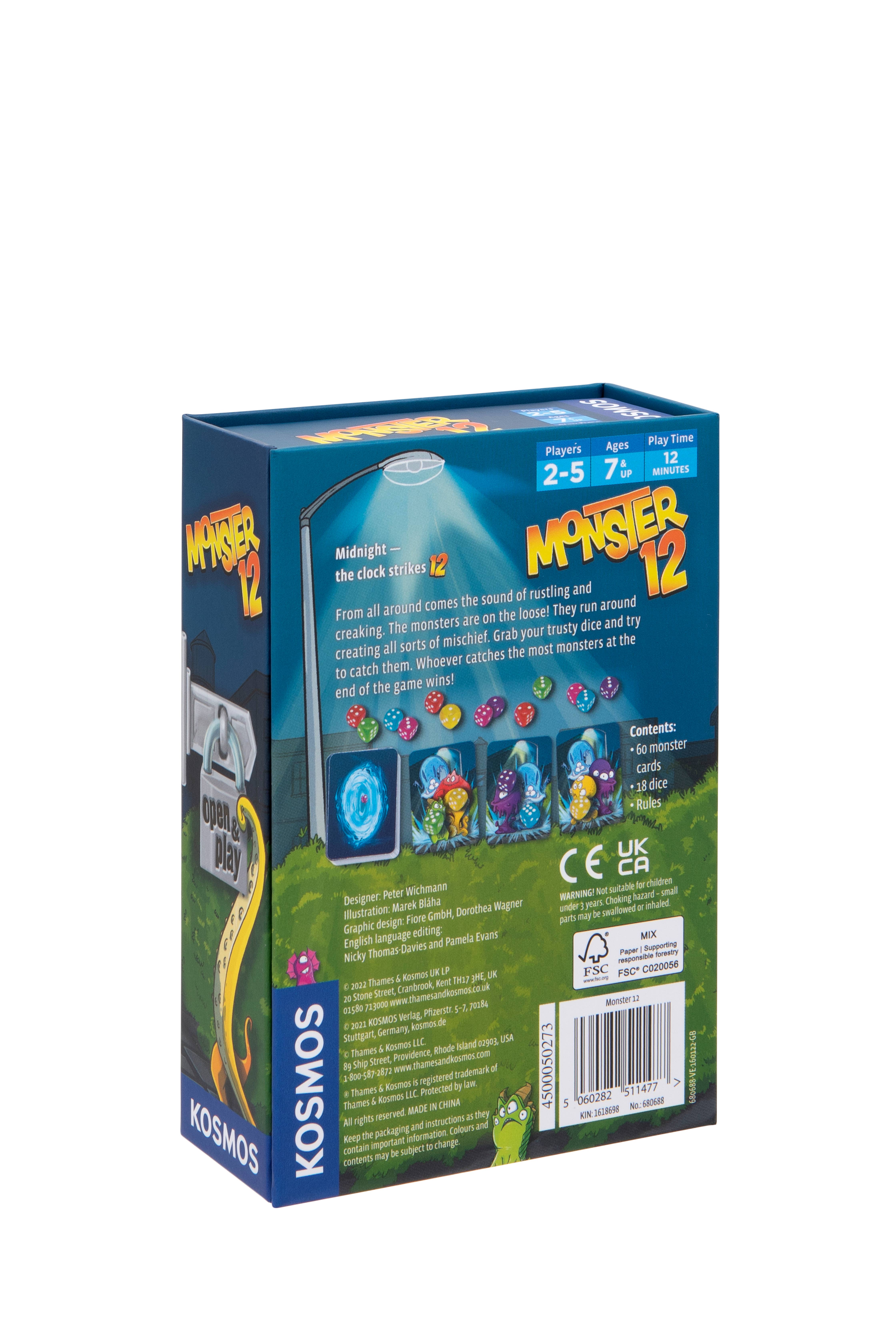 Thames & Kosmos UK LP - Vendita all'ingrosso Giochi da tavolo - Apri e Gioca: Mostro 12 - Gioco da Tavolo11