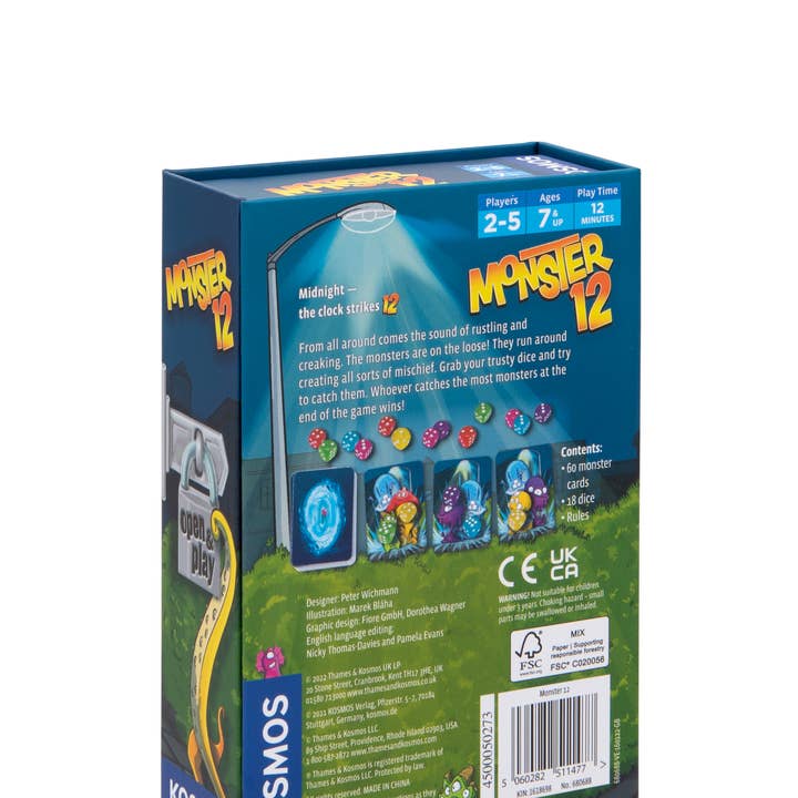 Thames & Kosmos UK LP - Vendita all'ingrosso Giochi da tavolo - Apri e Gioca: Mostro 12 - Gioco da Tavolo11