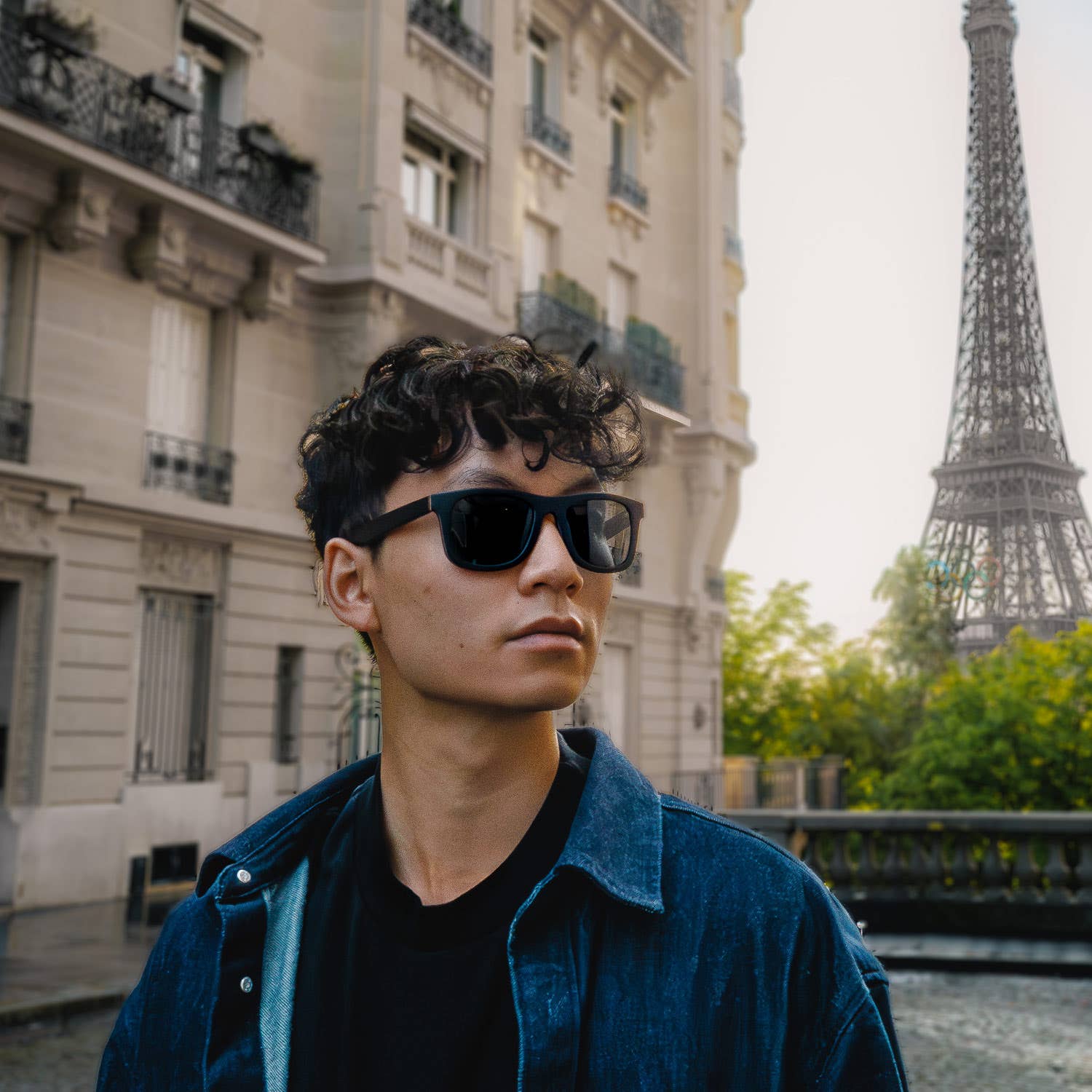 GOWOOD - Wholesale Sunglasses - Unisex - Canadian Black Maple Sunglasses with Black Polarized Lenses3