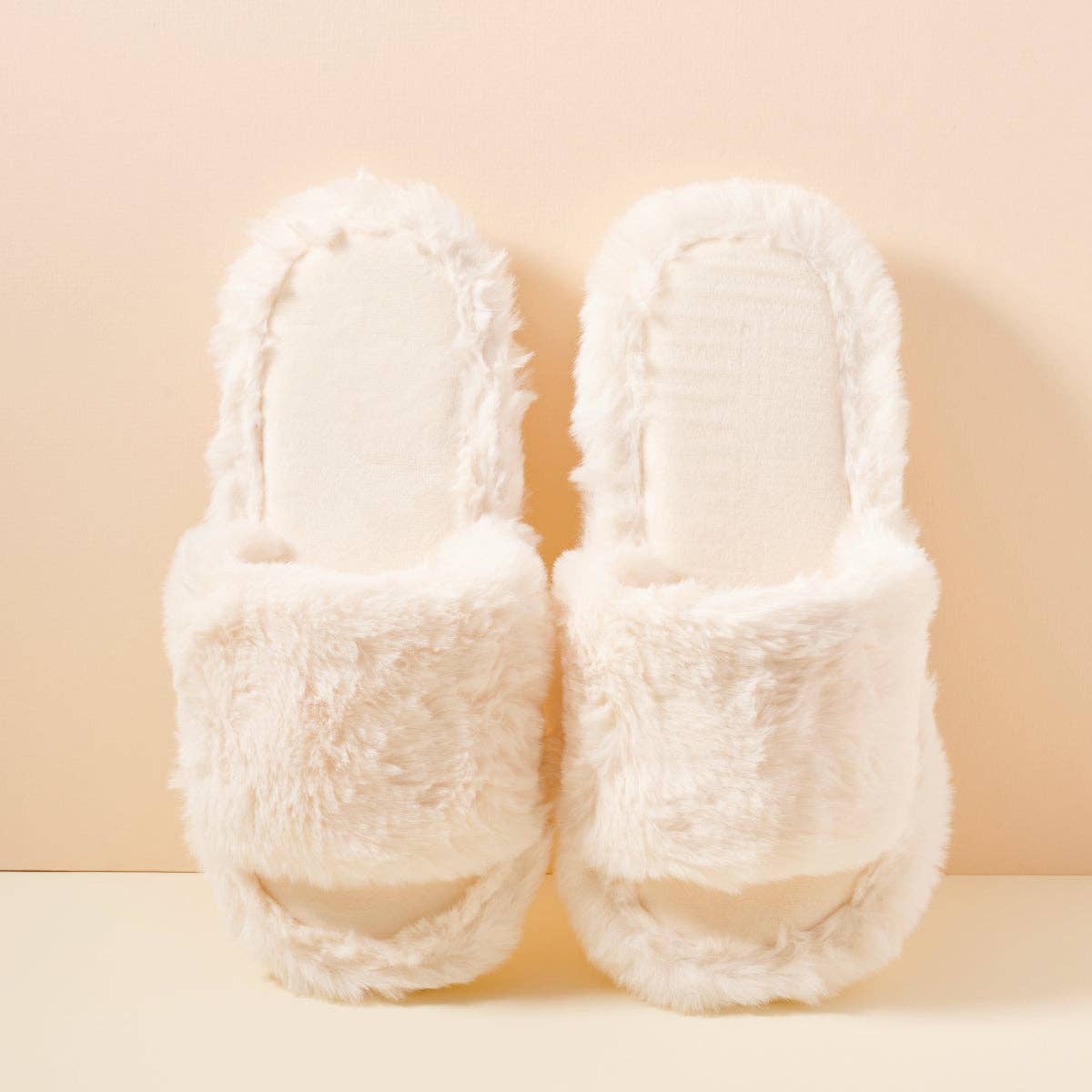 Frem - Vendita all'ingrosso Pantofole - Donna - Pantofole Accoglienti e Morbide Aperte in Punta0