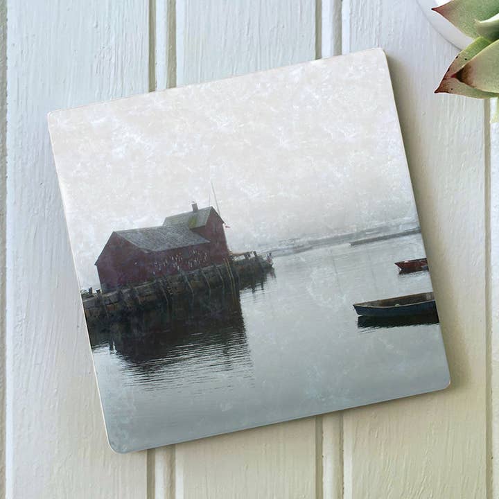 Motiv #1 Foggy Day Marmor Untersetzer für den Großhandel von PhD Design