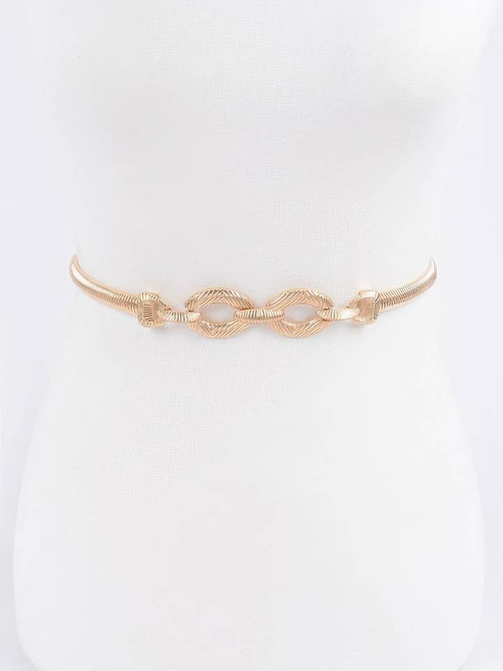 Metalen stretchriem voor wholesale door CC Wholesale Clothing