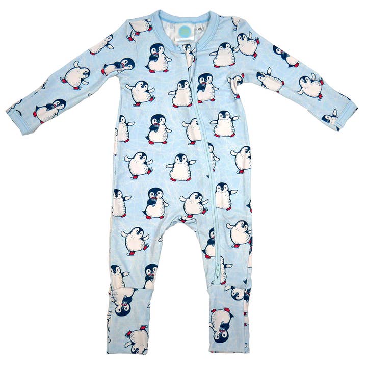 Ice Penguin Zippered One Piece for wholesale by Tiny&Co