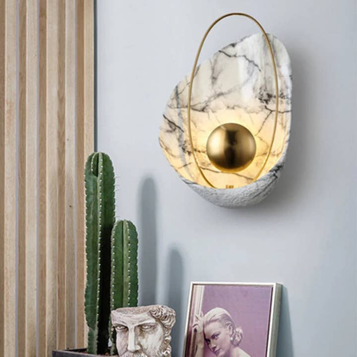 BRECK + FOX - Wholesale Sconce - Marble Wall Light Sconce8
