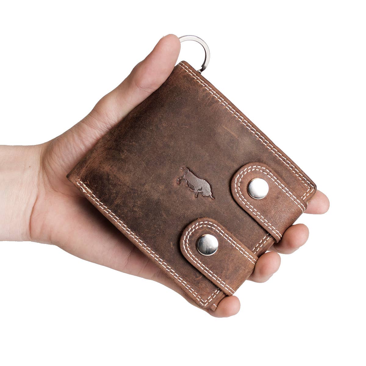 Arrigo - Wholesale Portemonnee - Heren - Buffel leren portemonnee met ketting - 3 kleuren - Arrigo.nl3