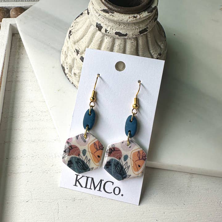 Brincos de Argila Polimérica - Dia a Dia - Boho por atacado de KIMCo.