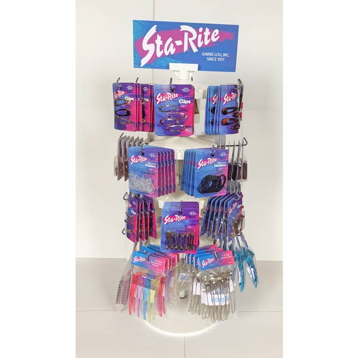 Sta-Rite Ginnie Lou - Wholesale Retailer Display - Beauty & Wellness - Essentials Spinner Display