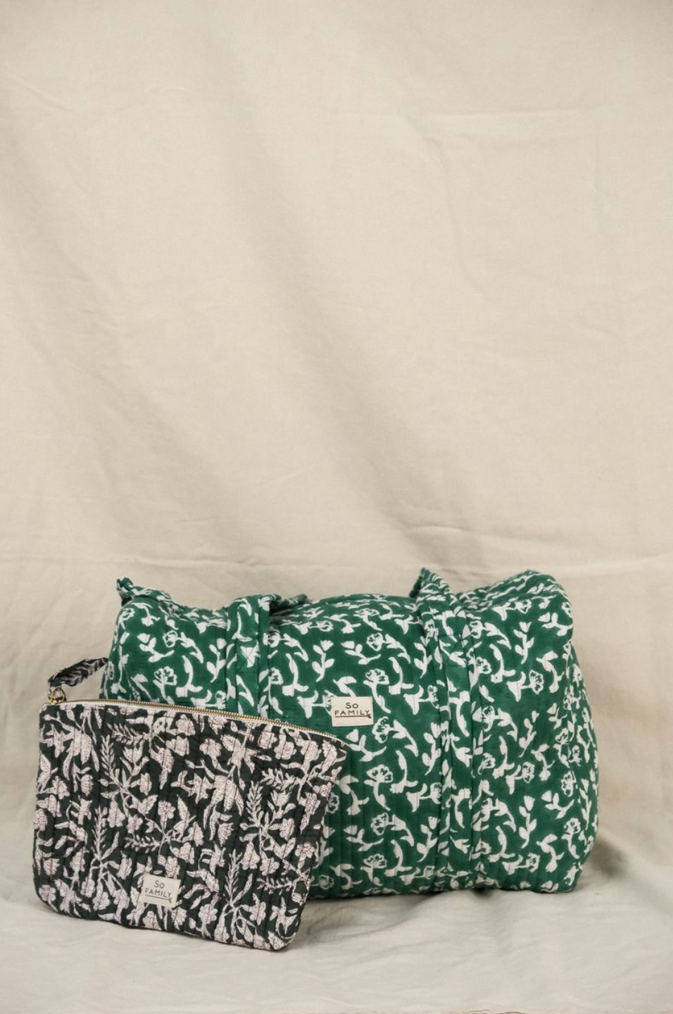 SO FAMILY - Wholesale Pouch - Women's - large Calcutta Green pouch1