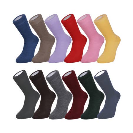 Duchy Luxury Merino Everyday Socks Single Pairs for wholesale by Yorkshire Sock Company