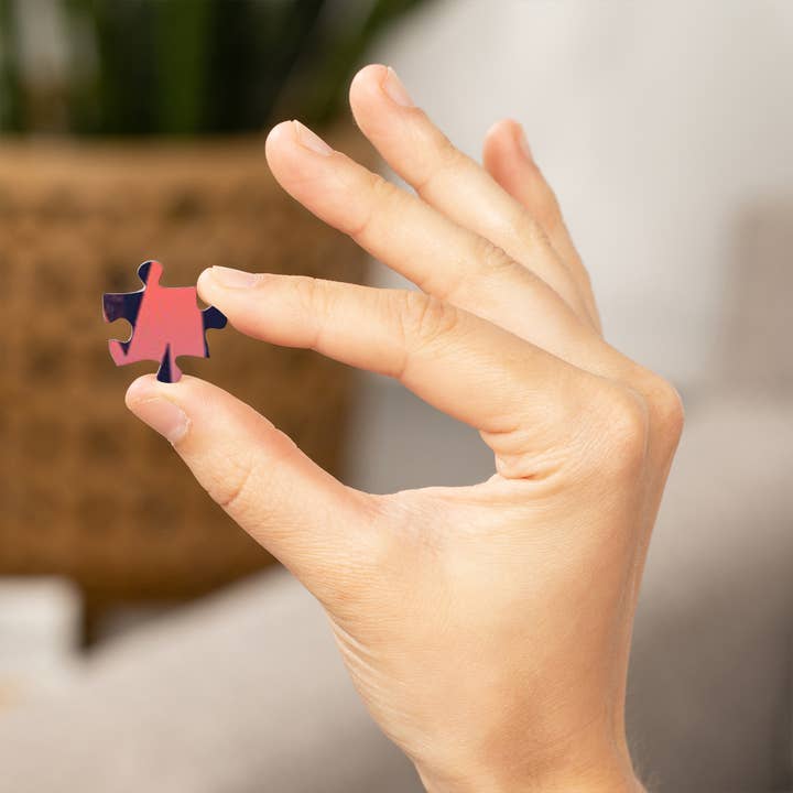 Lantern Press - Wholesale Puzzle - Adult - 1000 PIECE PUZZLE Spacethusiasm, Astronaut, Moon Beam5