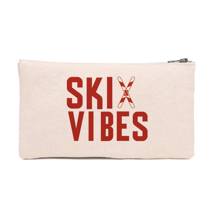 Velvet Christmas ski gift idea pouch for wholesale by Coast and Valley