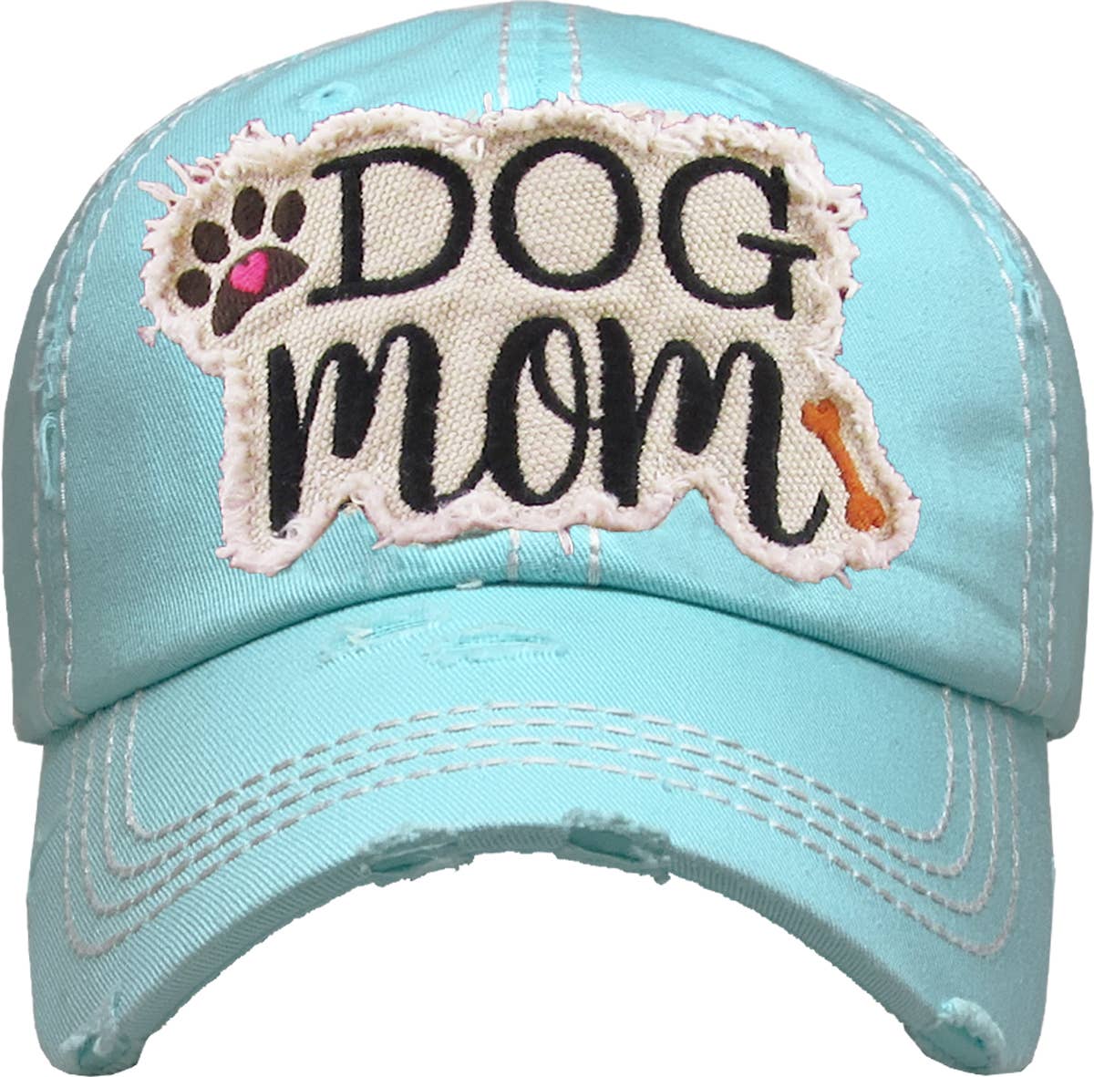 KBETHOS - Wholesale Baseball Cap - Women's - DOG MOM WASHED VINTAGE BALLCAP9