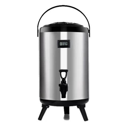 Round Milk Tea Bucket / 圆形保温桶 for wholesale by Next Gen Boba