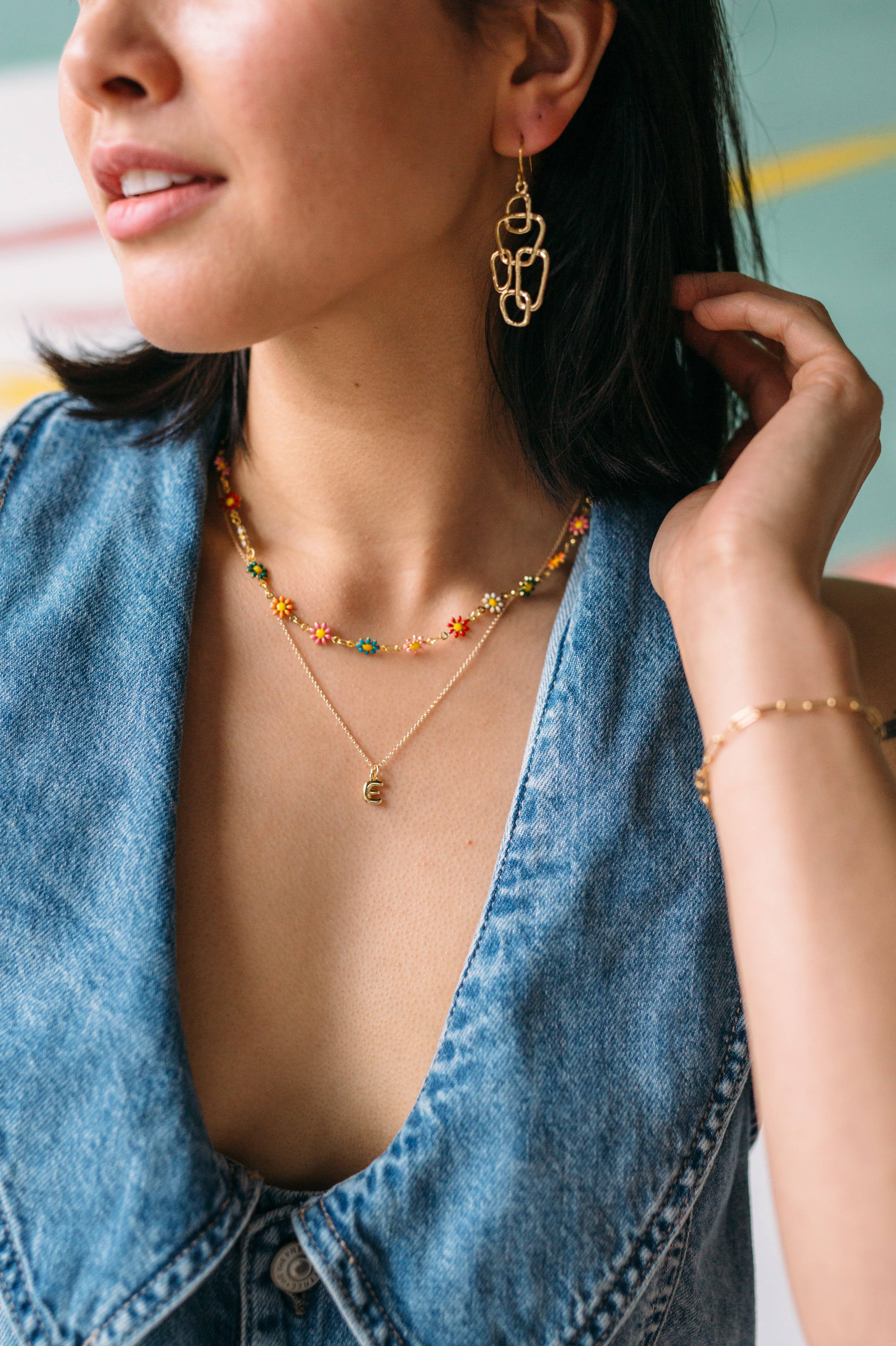 Crafts & Love - Wholesale Pendant/Charm Necklace - Flower Power Necklace4