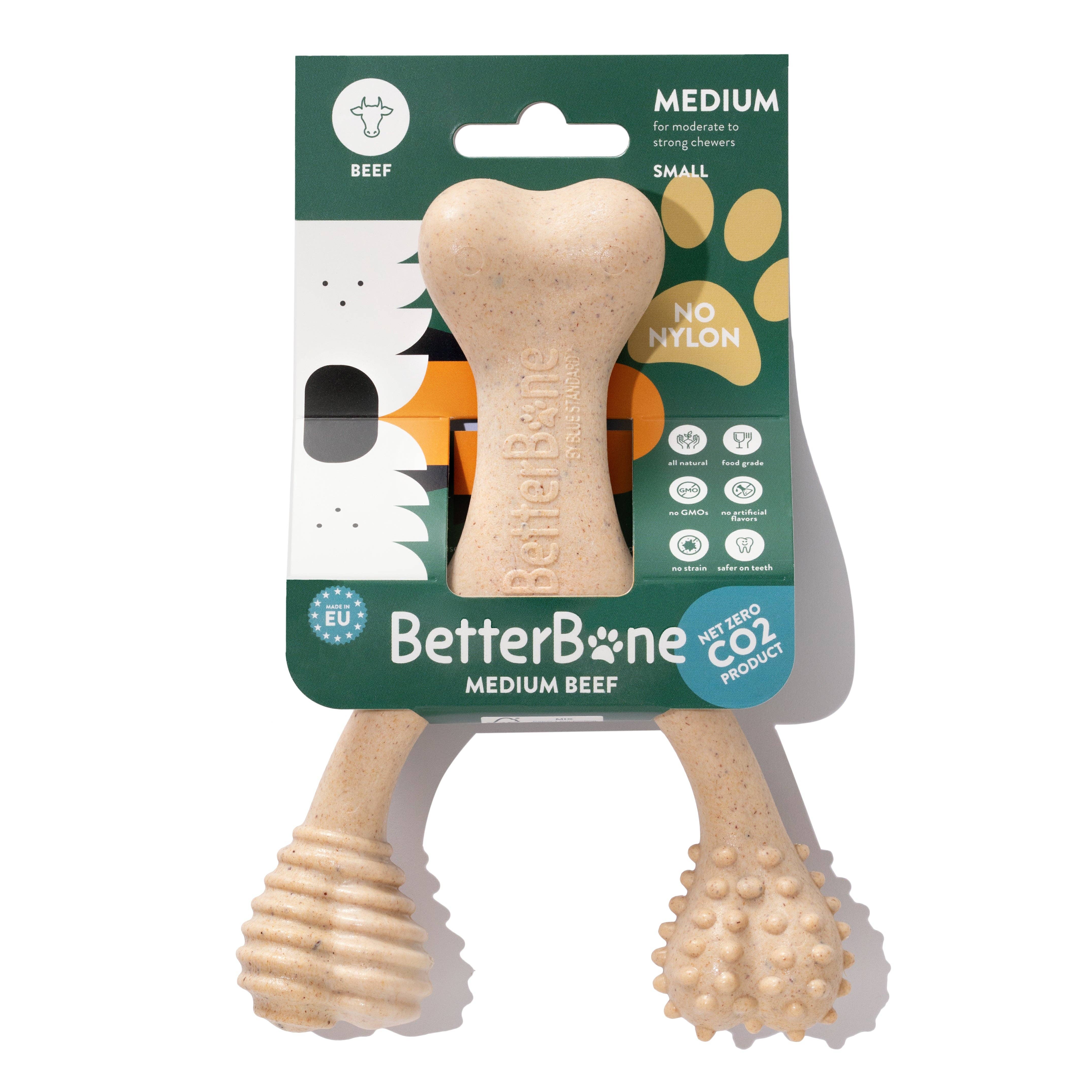 Naomi's Happy Place Shop - Wholesale Pet Chew Toy - Dog - BetterBone MEDIUM Durability CHEW TOY: Perfect Chew for Everyday Chewers | Natural Ingredients, Eco-Friendly, Non-Toxic11