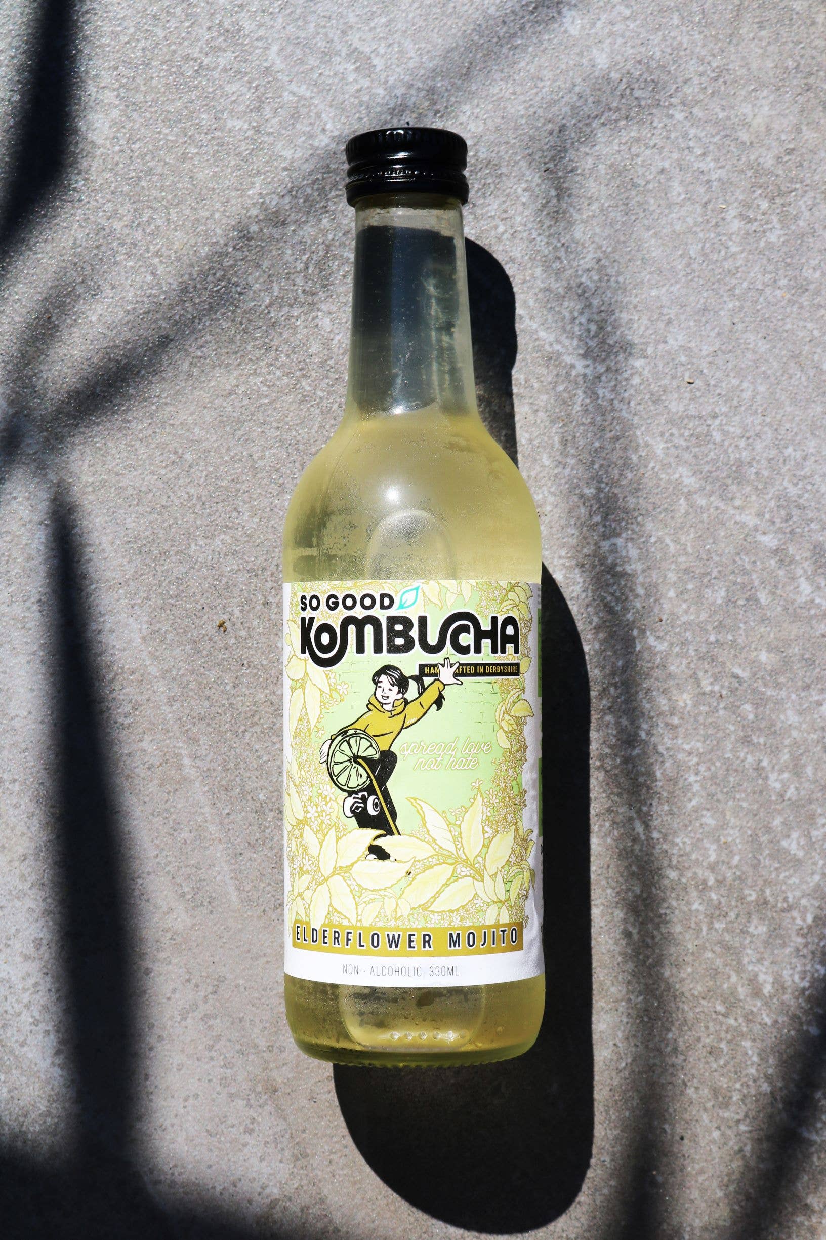 So Good Kombucha - Wholesale Kombucha - So Good Kombucha- Elderflower Mojito BBE July 20252
